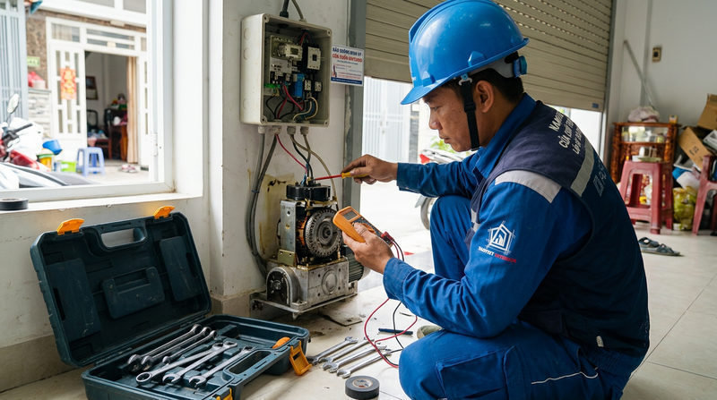 Các hạng mục dịch vụ cửa cuốn phường Bình Trị Đông chuyên nghiệp