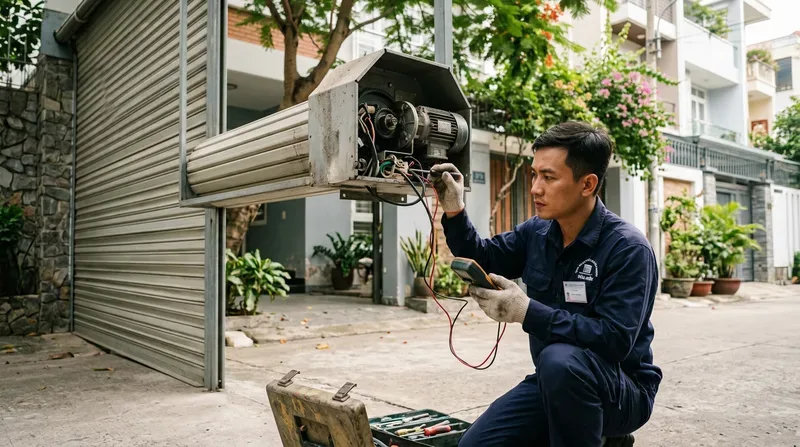 C&aacute;c hạng mục dịch vụ cửa cuốn phường Thảo &Dstrok;iền chuy&ecirc;n nghiệp