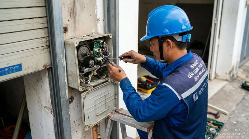 C&aacute;c lỗi cửa cuốn phổ biến ch&uacute;ng t&ocirc;i nhận sửa chữa tận nơi
