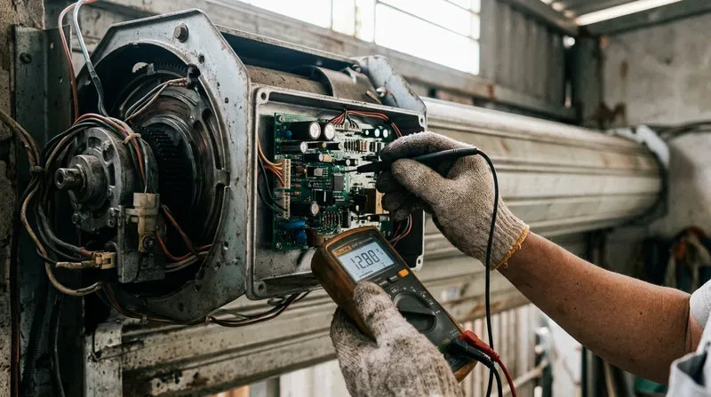 Các lỗi cửa cuốn phổ biến chúng tôi nhận khắc phục