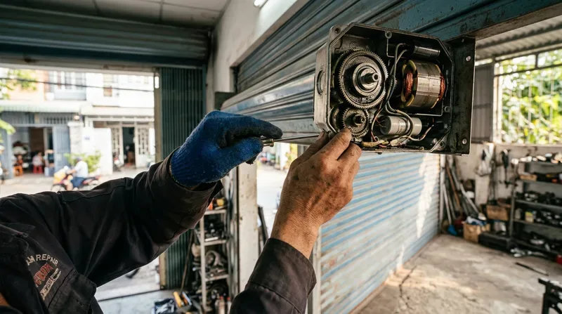 C&aacute;c Lỗi Cửa Cuốn Phổ Biến Nhận Sửa Chữa Tận Nơi