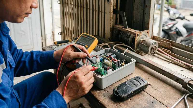 C&aacute;c lỗi cửa cuốn phổ biến v&agrave; giải ph&aacute;p khắc phục triệt &dstrok;ể