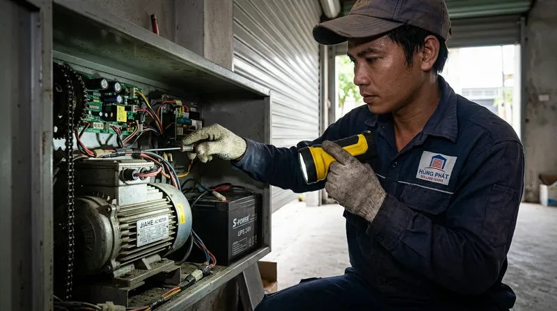 C&aacute;c lỗi cửa cuốn thường gặp v&agrave; c&aacute;ch nhận biết ch&iacute;nh x&aacute;c