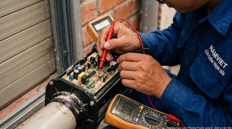 C&aacute;c lỗi cửa cuốn thường gặp v&agrave; dịch vụ khắc phục tận nh&agrave;