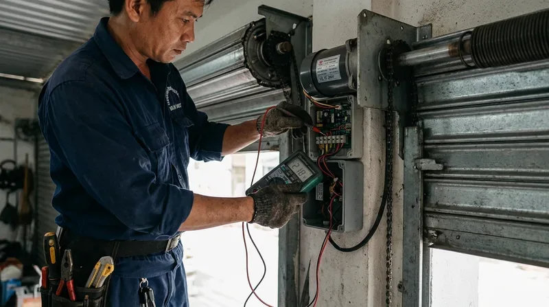 C&aacute;c lỗi cửa cuốn thường gặp v&agrave; nhận sửa chữa tận nơi