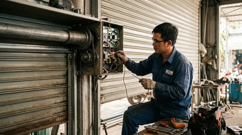 C&aacute;c lỗi hư hỏng cửa cuốn phổ biến nhận sửa chữa tận nơi
