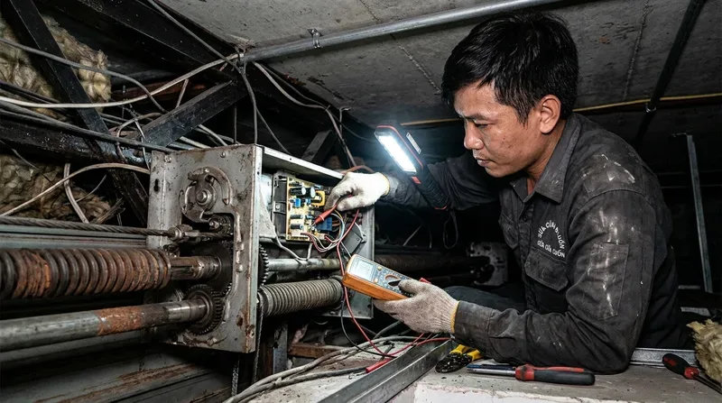 C&aacute;c Lỗi Thường Gặp Cần Gọi Thợ Sửa Cửa Cuốn T&acirc;n Tạo Ngay