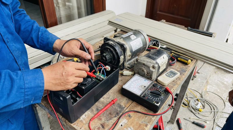 C&aacute;c lỗi thường gặp v&agrave; c&aacute;ch tự xử l&yacute; khi chờ cứu hộ cửa cuốn phường Ph&uacute; Hữu