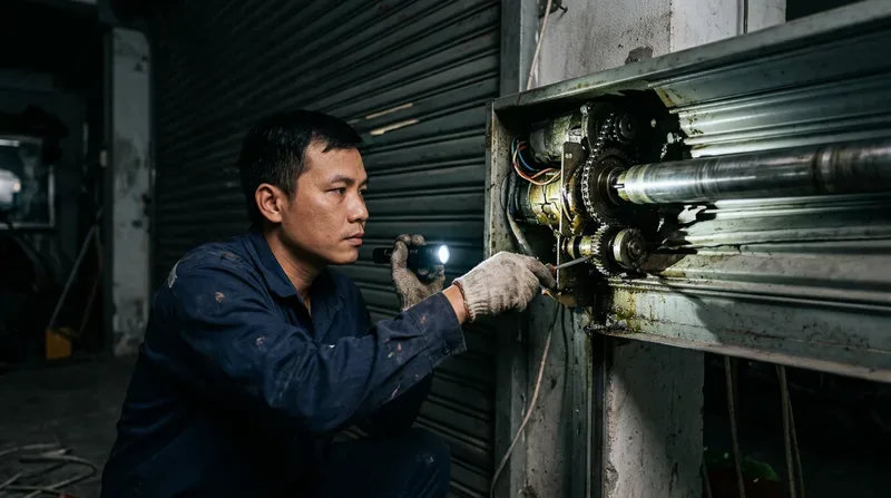 Các sự cố cửa cuốn thường gặp và cách xử lý khẩn cấp
