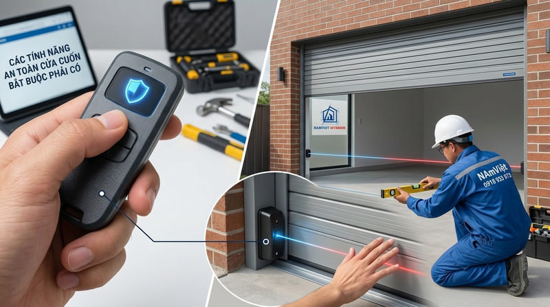 C&aacute;c t&iacute;nh n&abreve;ng an to&agrave;n cửa cuốn bắt buộc phải c&oacute;