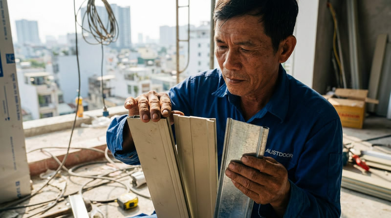 Cập nhật bảng gi&aacute; cửa cuốn TP.HCM chi tiết n&abreve;m 2026