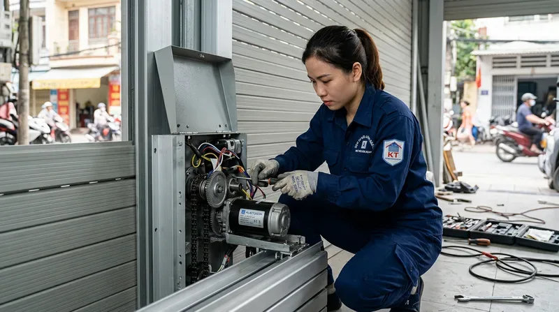 Chi tiết c&aacute;c dịch vụ cửa cuốn phường H&ograve;a B&igrave;nh chuy&ecirc;n nghiệp