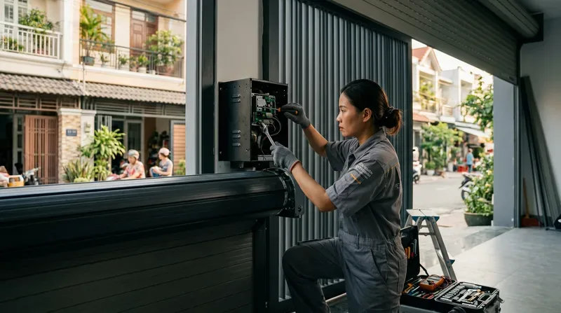 Chi tiết dịch vụ cửa cuốn phường T&acirc;y Thạnh chuy&ecirc;n nghiệp