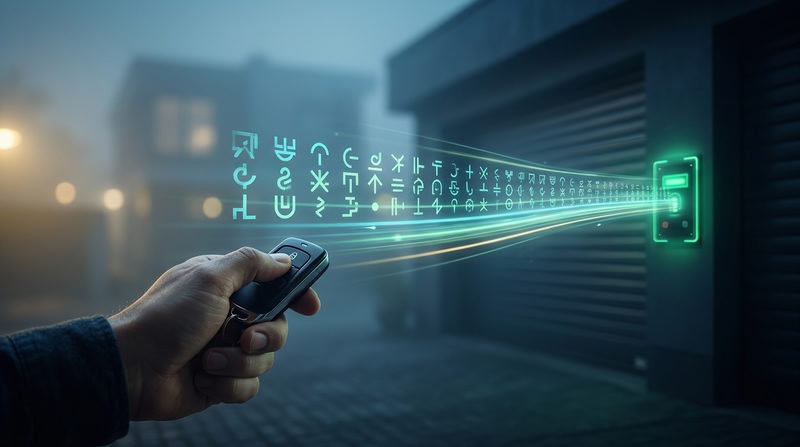Công nghệ mã nhảy (Rolling Code) là gì và cơ chế chống dò mã cửa cuốn
