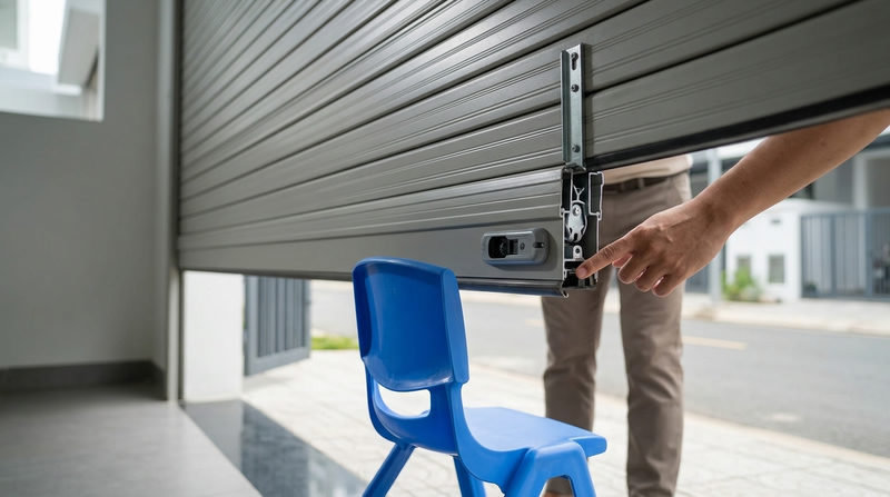 Kinh nghiệm chọn cửa cuốn an to&agrave;n chống trộm cho nh&agrave; phố
