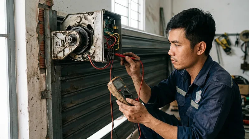 Nhận biết 5 sự cố cửa cuốn phổ biến v&agrave; nguy&ecirc;n nh&acirc;n