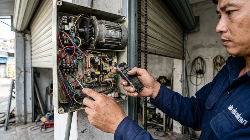 Nhận biết c&aacute;c lỗi cửa cuốn phổ biến v&agrave; c&aacute;ch xử l&yacute;
