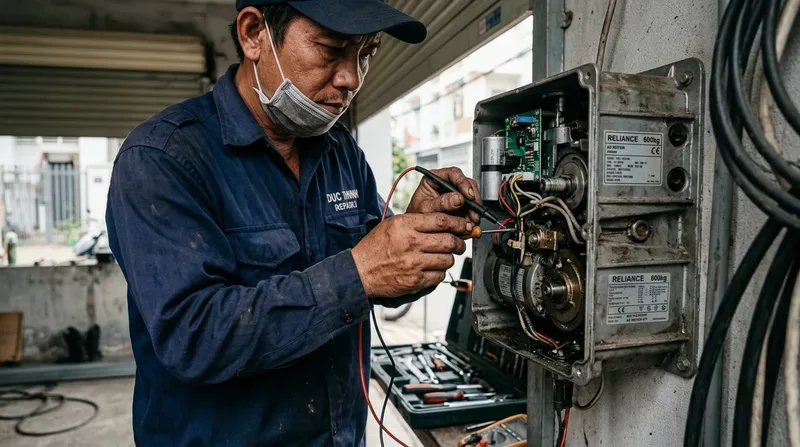 Nhận khắc phục triệt &dstrok;ể c&aacute;c lỗi cửa cuốn phổ biến