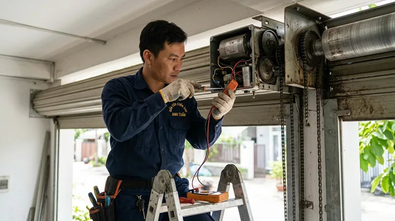 Nhận xử l&yacute; triệt &dstrok;ể c&aacute;c lỗi cửa cuốn phổ biến tại nh&agrave;