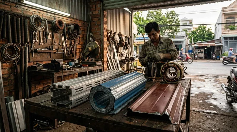 Ph&acirc;n loại c&aacute;c d&ograve;ng cửa cuốn Nh&agrave; B&egrave;: N&ecirc;n chọn loại n&agrave;o?