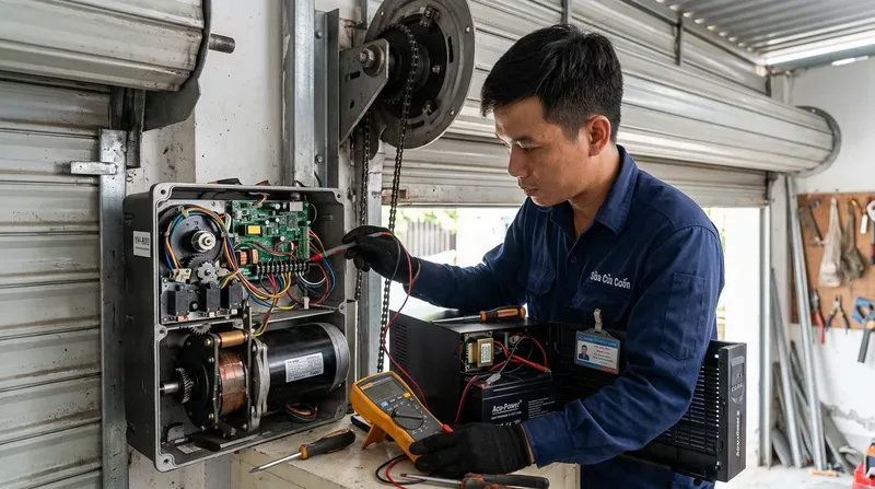 Tổng hợp c&aacute;c lỗi cửa cuốn phổ biến nhận sửa chữa tận nơi