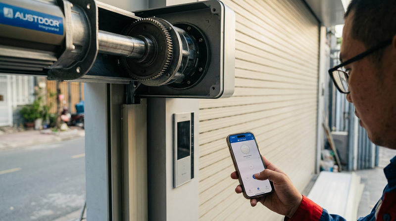 Tổng Quan Về Cửa Cuốn Austdoor: &Dstrok;ỉnh Cao C&ocirc;ng Nghệ &Dstrok;ồng Bộ