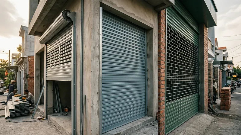 Tư vấn chọn loại cửa cuốn ph&ugrave; hợp cho c&ocirc;ng tr&igrave;nh tại T&acirc;n T&uacute;c