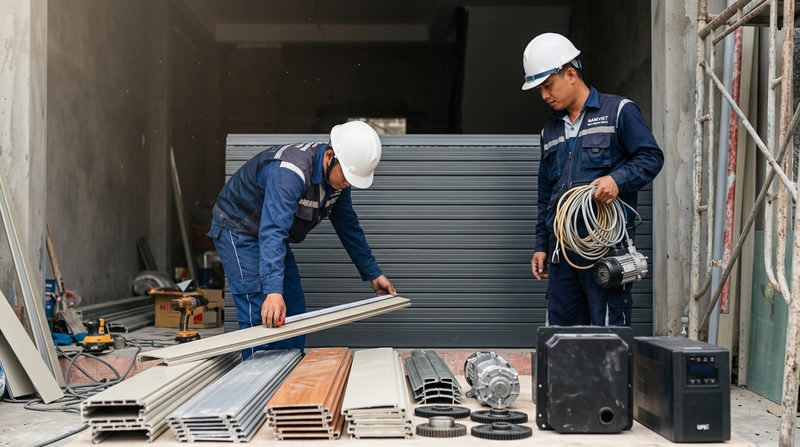 B&aacute;o Gi&aacute; Thi C&ocirc;ng Cửa Cuốn Trọn G&oacute;i Mới Nhất 2026