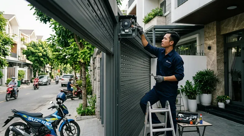 Đánh giá ưu nhược điểm cửa cuốn khe thoáng và tấm liền