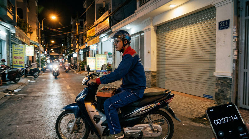 Dịch Vụ Sửa Chữa & Lắp &Dstrok;ặt 24/7: Cam Kết C&oacute; Mặt Trong 30 Ph&uacute;t