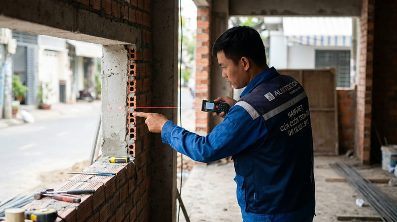 Quy trình khảo sát và nhận báo giá Austdoor hỏa tốc trong 5 phút