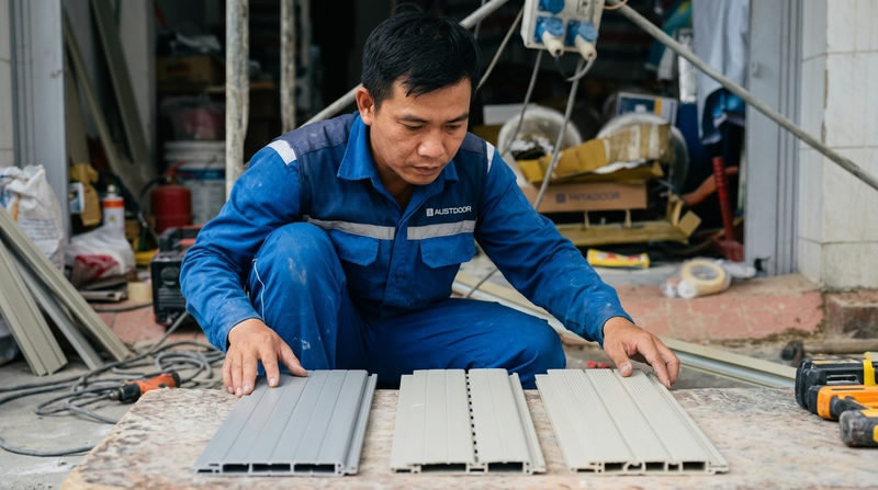 So s&aacute;nh cửa cuốn Austdoor, Titadoor v&agrave; Mitadoor (Cập nhật 2026)