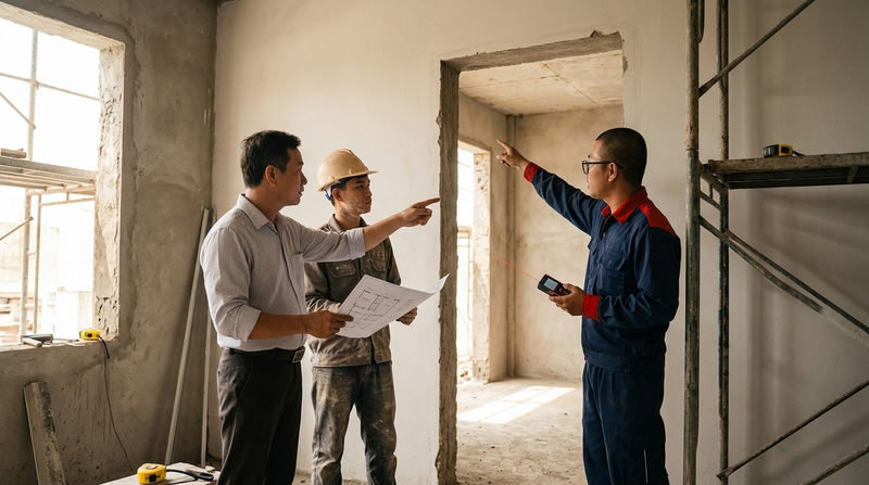 Ai l&agrave; người chịu tr&aacute;ch nhiệm khảo s&aacute;t v&agrave; &dstrok;o &dstrok;ạc k&iacute;ch thước cửa?