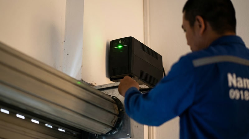 Bình lưu điện (UPS) - Giải pháp mở cửa cuốn khi mất điện tối ưu nhất