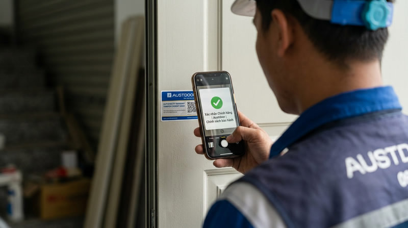 Cách nhận biết đại lý cửa cuốn Austdoor chính hãng và chính sách bảo hành