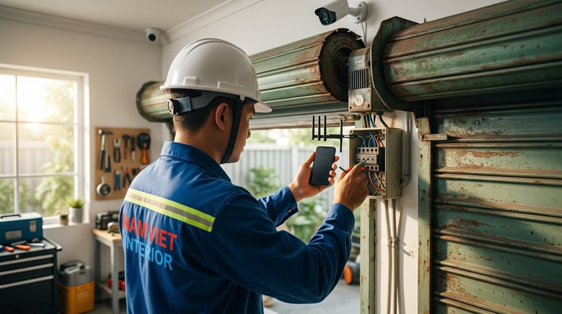 C&oacute; thể n&acirc;ng cấp cửa cuốn c&utilde; l&ecirc;n c&ocirc;ng nghệ chống &dstrok;ột nhập 2026 kh&ocirc;ng?