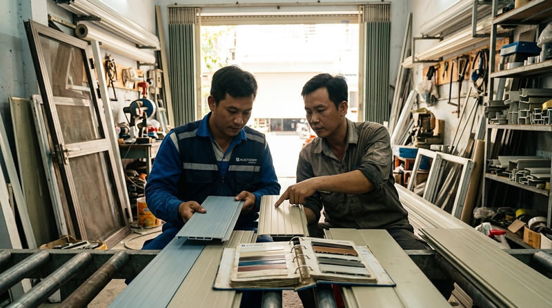 So S&aacute;nh Cửa Cuốn Austdoor V&agrave; Cửa Cuốn &Dstrok;ức: &Dstrok;&acirc;u L&agrave; Lựa Chọn Tối Ưu?