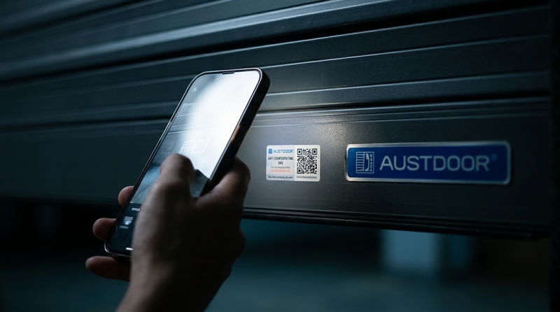 Tuyệt chi&ecirc;u ph&acirc;n biệt cửa cuốn Austdoor ch&iacute;nh h&atilde;ng 100%