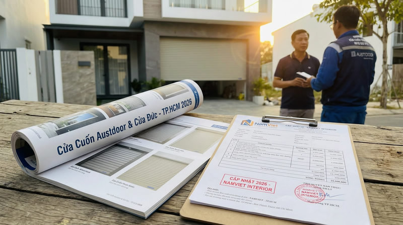 B&aacute;o Gi&aacute; Cửa Cuốn Austdoor 2026 & Cửa &Dstrok;ức Tại TP.HCM