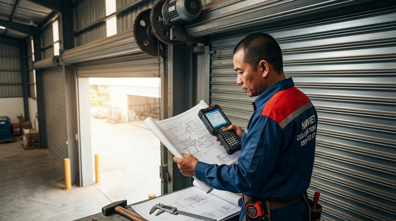 Cách chọn công suất tải trọng motor cửa cuốn chuẩn xác