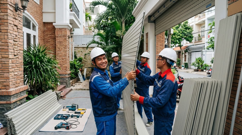 &Dstrok;ại l&yacute; cửa cuốn Titadoor ch&iacute;nh h&atilde;ng tại TPHCM: Uy t&iacute;n, thi c&ocirc;ng nhanh ch&oacute;ng