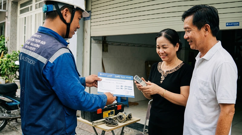 Tại Sao Chọn Thợ Sửa Cửa Cuốn Austdoor Của Ch&uacute;ng T&ocirc;i?