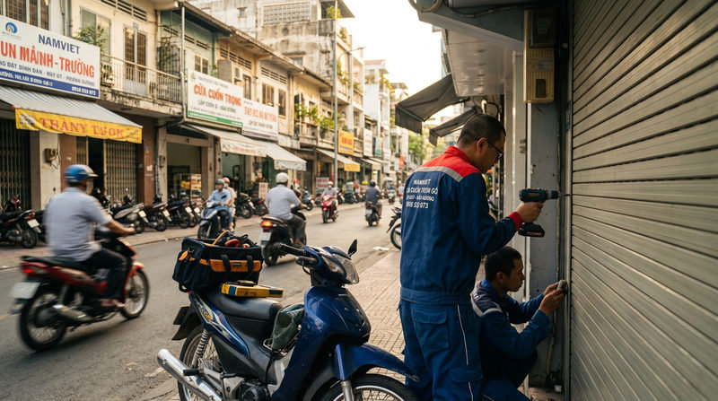 Thợ Sửa Cửa Cuốn Gần &Dstrok;&acirc;y - Phục Vụ Nhanh Ch&oacute;ng Khắp C&aacute;c Quận TPHCM