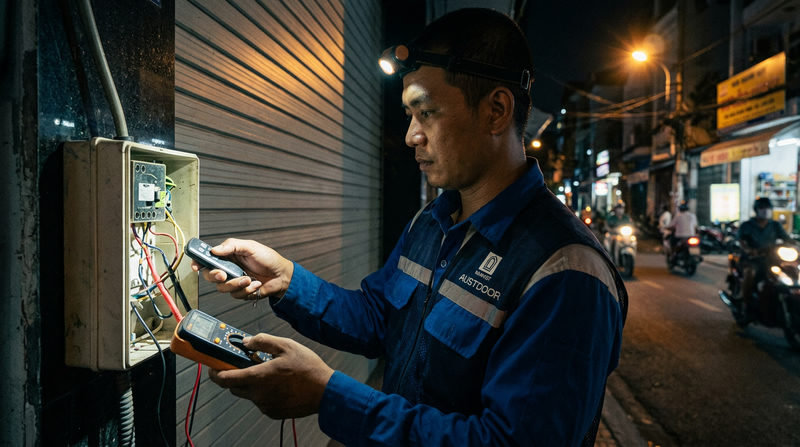 Sửa cửa cuốn 24/7 v&agrave; hướng dẫn xử l&yacute; sự cố thường gặp