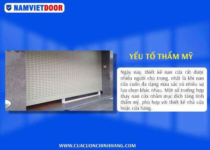 yếu tố thẩm mỹ