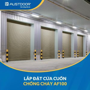 Cửa cuốn chống cháy Austdoor E120 | AF100 | Độ dày: 1.2mm