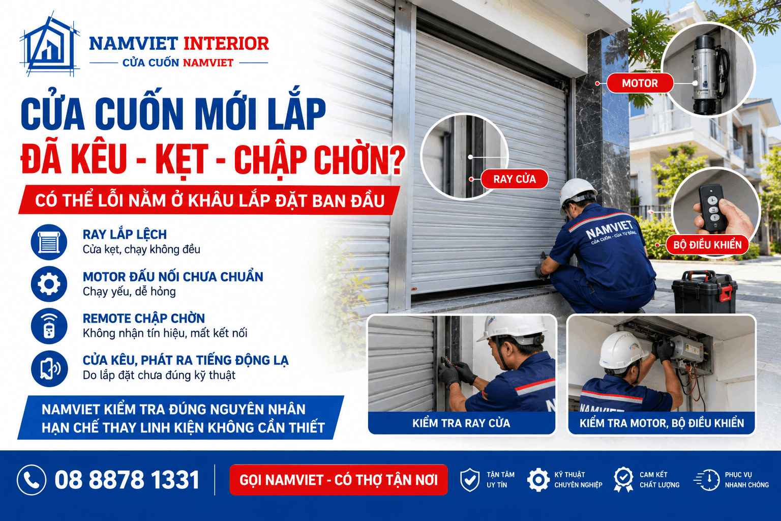 Sửa Cửa Cuốn Xã Xuân Thới Sơn