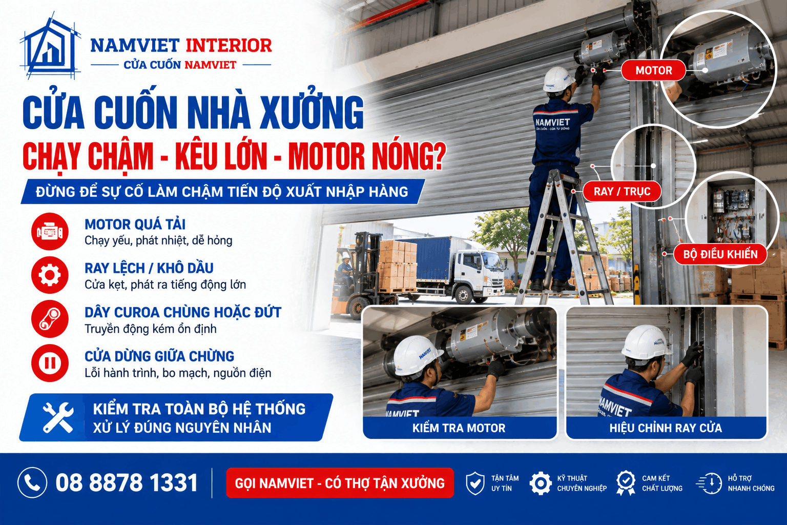 sửa cửa cuốn xã Xuân Thới Thượng