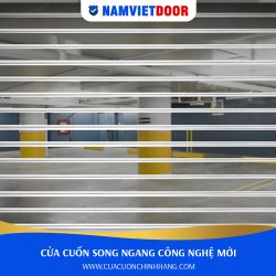Cửa Cuốn Song Ngang Công Nghệ Mới