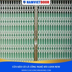 Cửa kéo có lá công nghệ đài loan new
